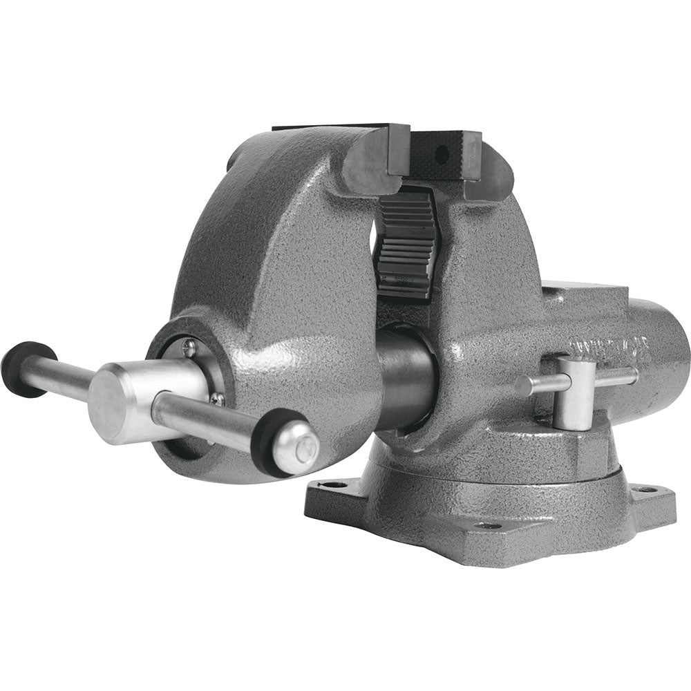 Wilton 28826 4.5 In Jaw Width Combination Pipe and Bench Swivel Base Round Vise