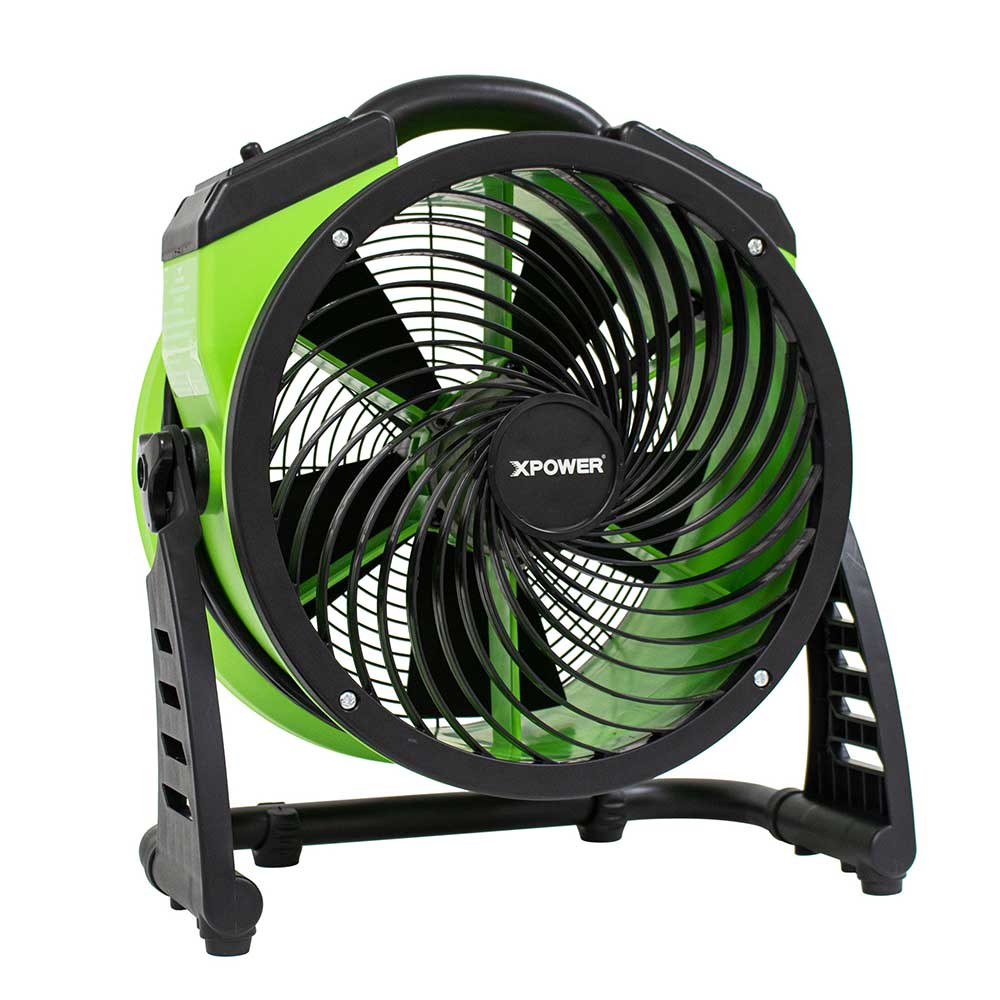  XPower FC-250D 13" Brushless DC Motor Axial Air Circulator Fan w/ Timer 