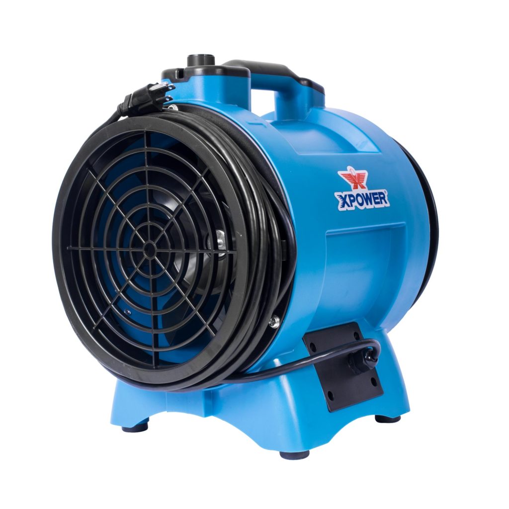  Xpower X-12 1/2 HP Induction Motor Industrial Confined Space Fan 