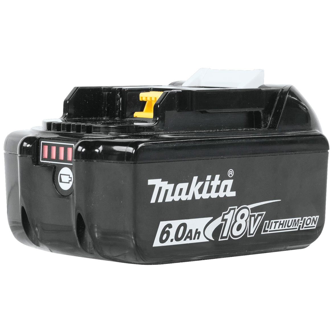 Makita BL1860B-2 18-Volt 6.0Ah Integrated LED LXT Lithium-Ion Battery