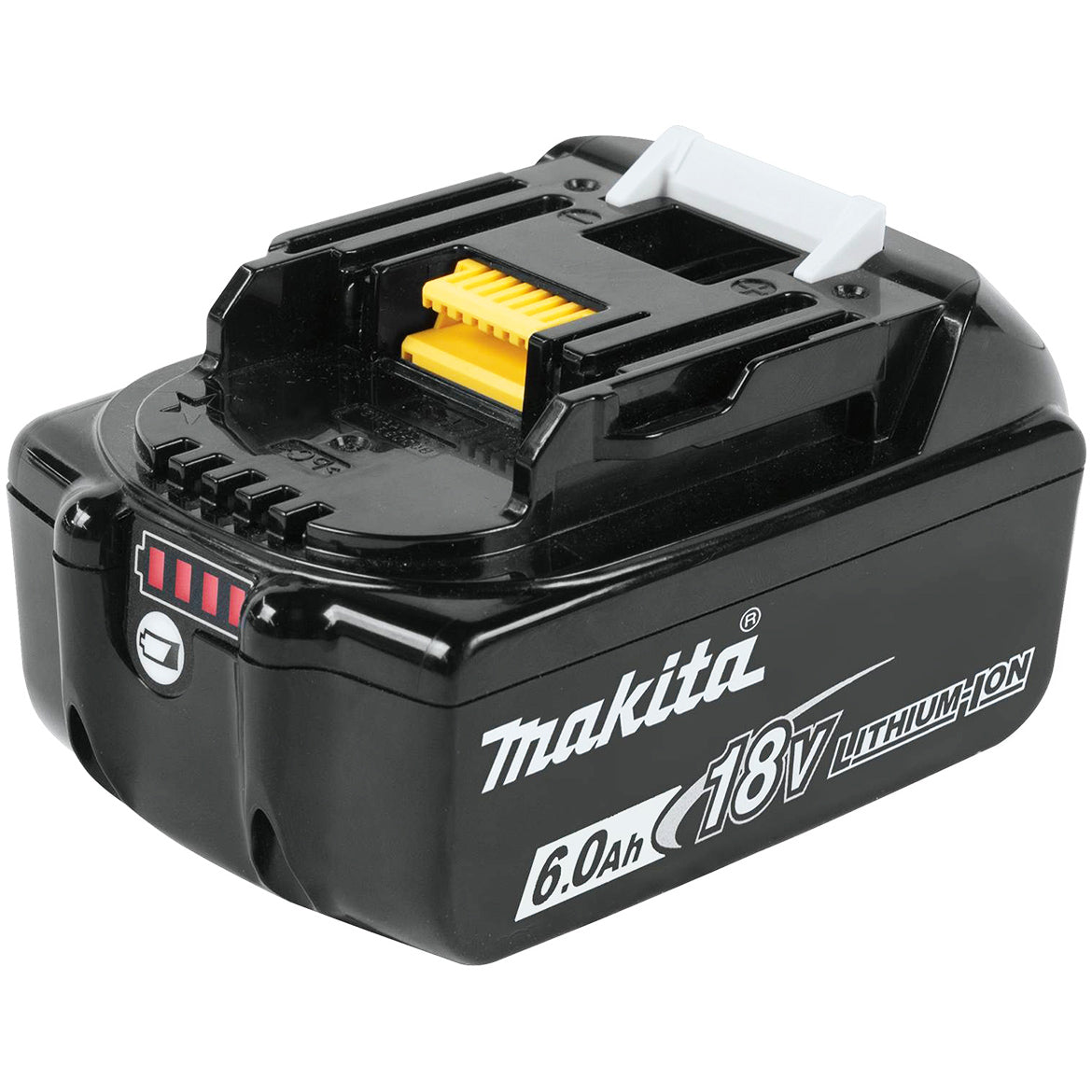  Makita BL1860B 18-Volt 6.0Ah Integrated LED LXT Lithium-Ion Battery 