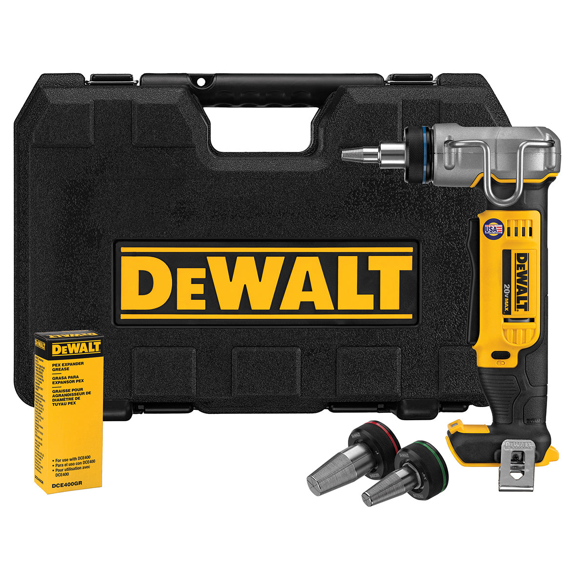  DeWALT DCE400B 1-Inch Pex Cordless Rotating Head Expansion Tool - Bare Tool 