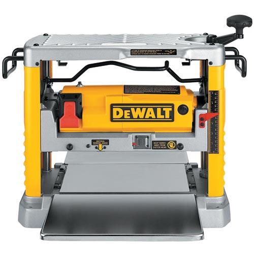  DeWALT DW734 12-1/2" Thickness Three Knife Head Wood Planer Tool - 15 Amp 