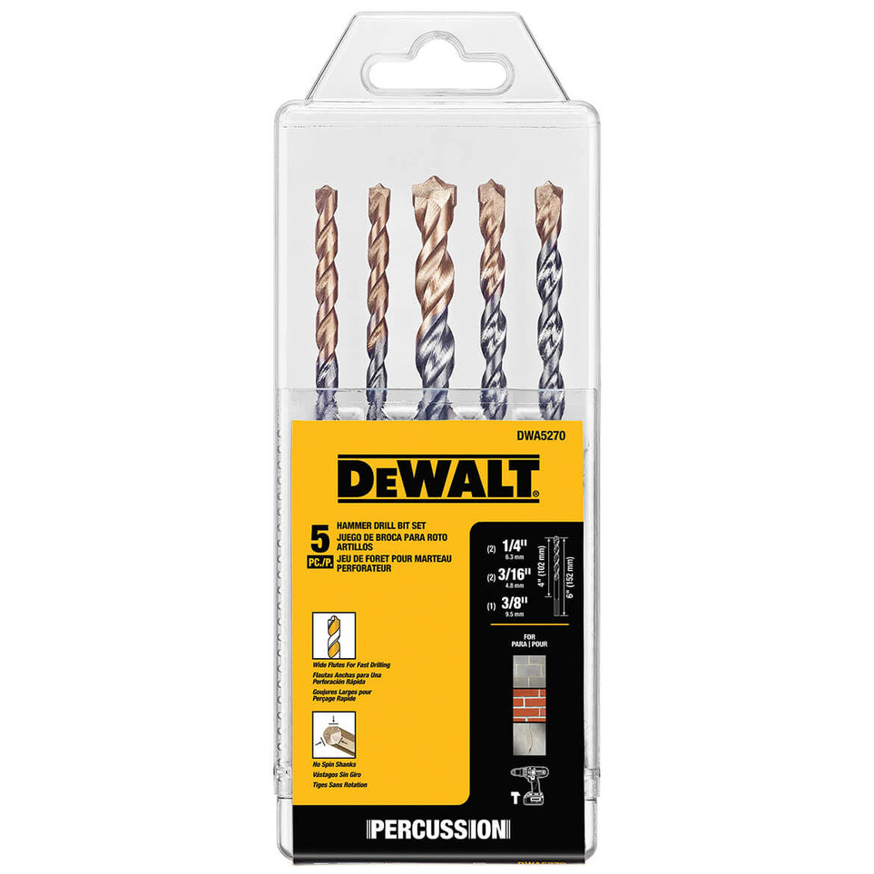 masonry drill bit set