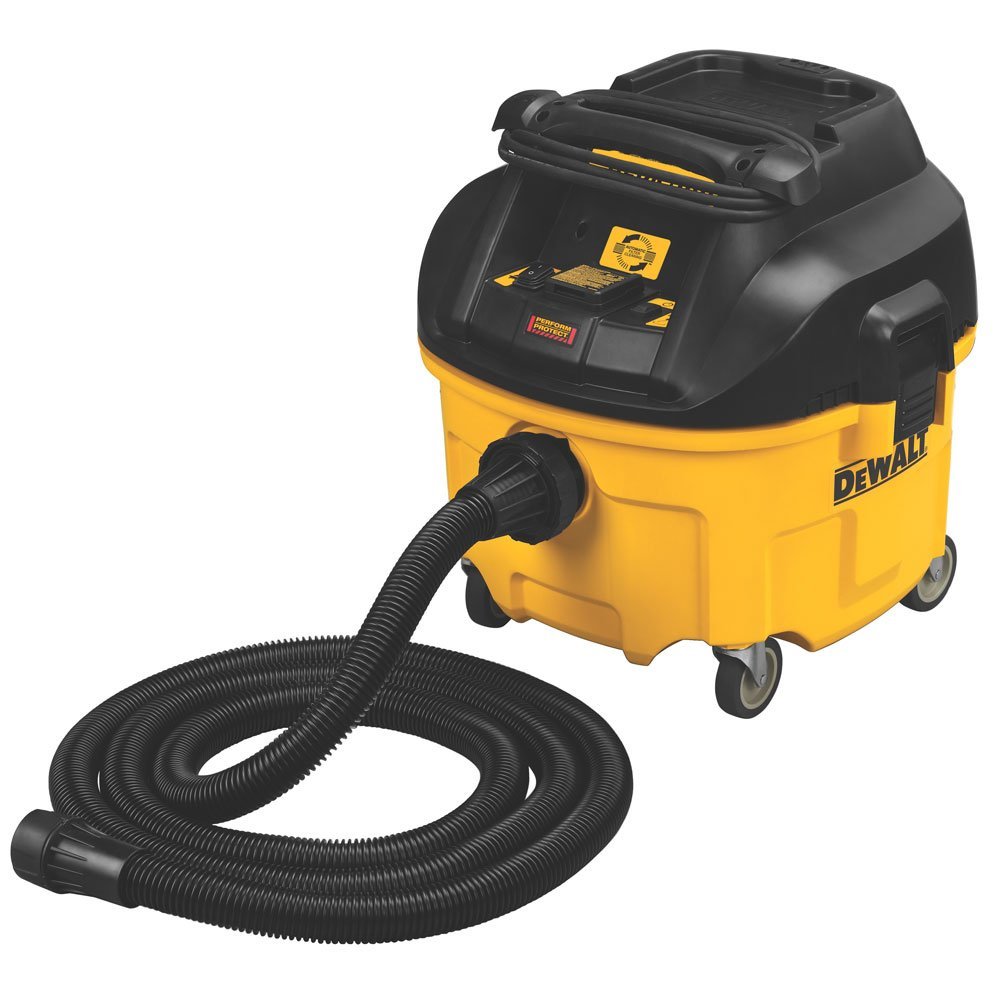  DeWALT DWV010 8-Gallon HEPA Dust Extractor with Automatic Filter Cleaning 