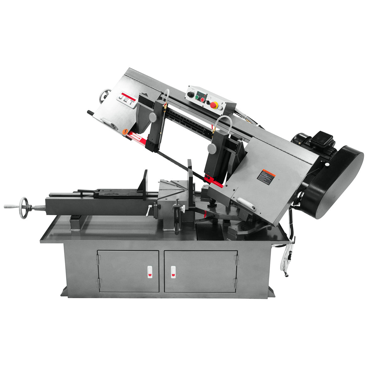  JET MBS-1018-3 2-Hp 230V 10" x 18" Horizontal Dual Miter Bandsaw 