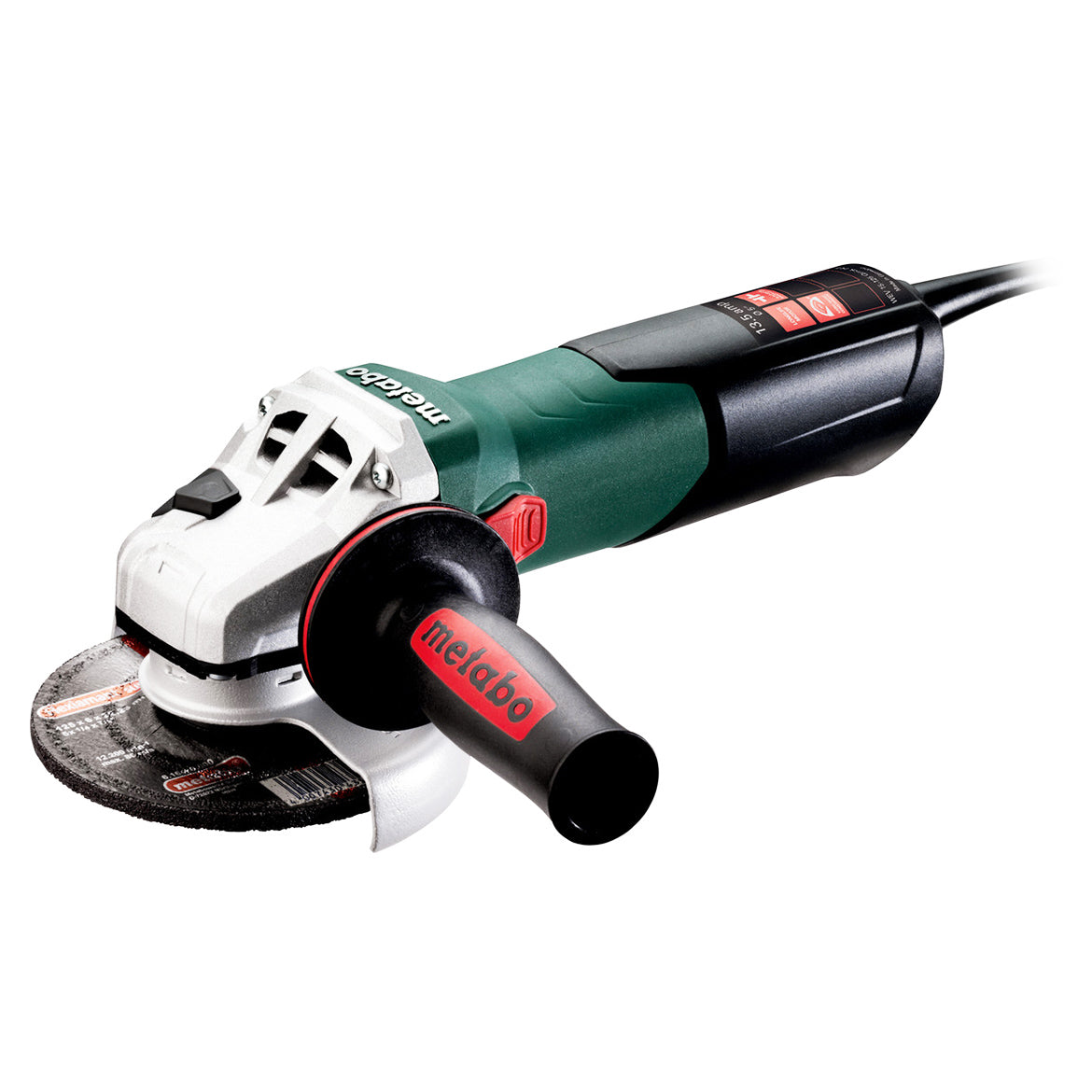  Metabo 600562420 5-Inch 13.5-Amp 2,800-9,600 RPM Angle Grinder with Lock-On 