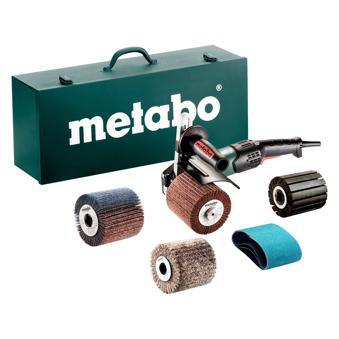  Metabo SE 17-200 RT 14.5-Amp Durable Corded Burnishing Machine Set - 602259620 