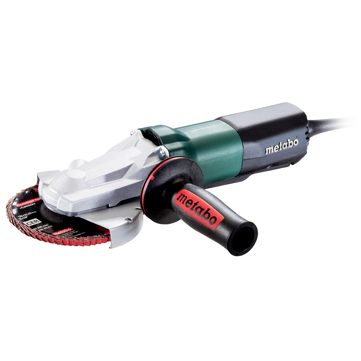  Metabo 613069420 8-Amp 10,000 RPM Flat-Head Angle Grinder with Lock-On Switch 