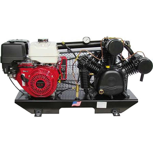 gas powered air compressor