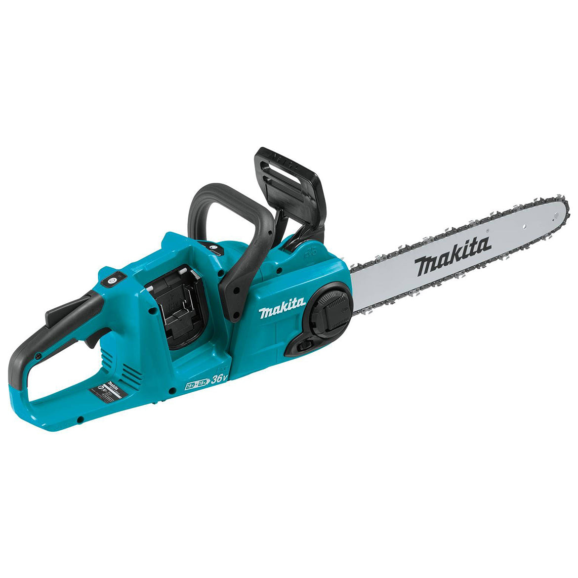  Makita X2 XCU04Z 36-Volt LXT 16-Inch Brushless Cordless Chainsaw - Bare Tool 