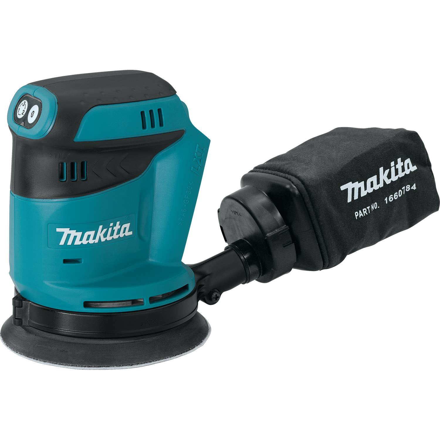  Makita XOB01Z 18-Volt 1/8-Inch Lithium-Ion Cordless Orbit Sander, - Bare Tool 