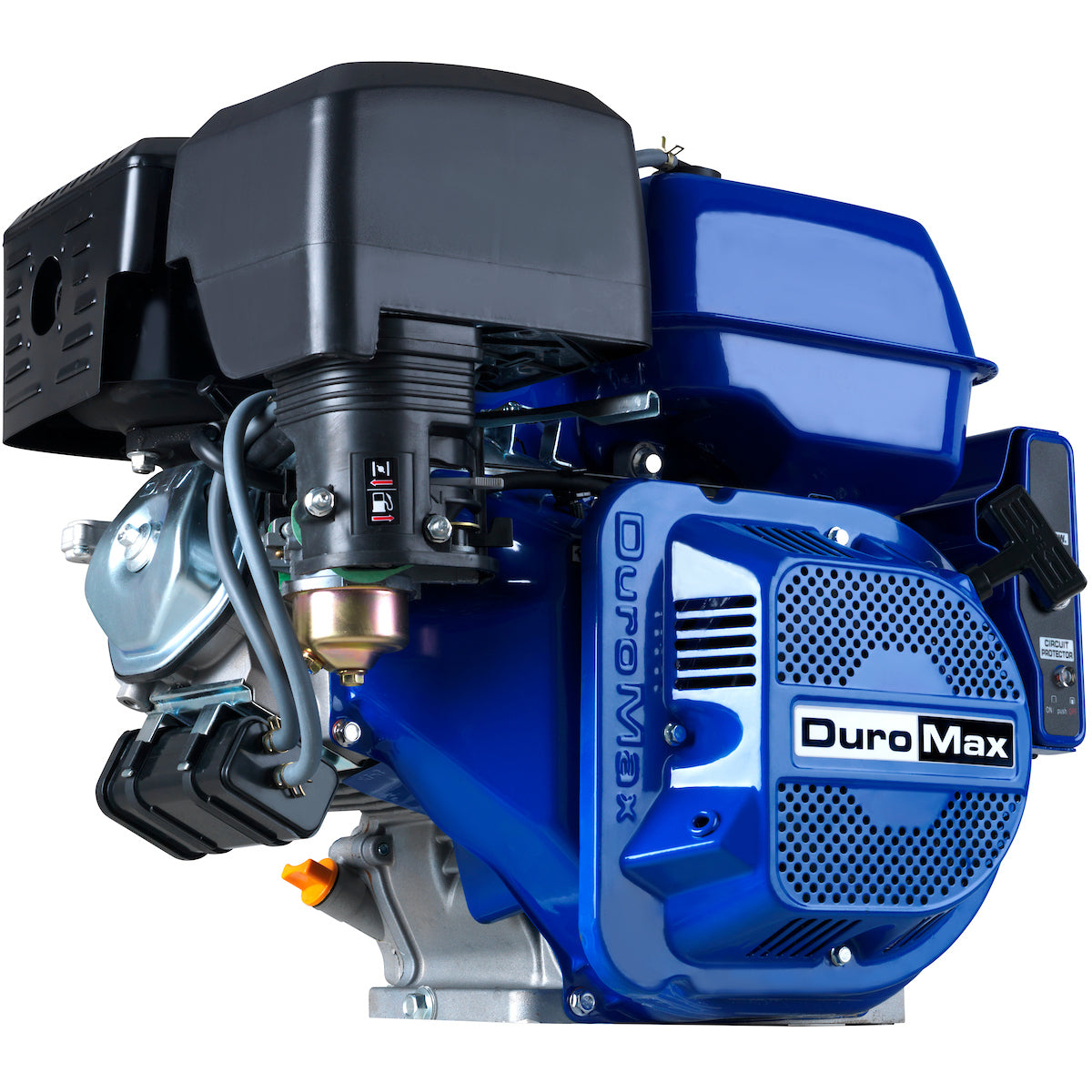  DuroMax XP16HPE 420cc 1" Recoil/Electric Start Horizontal Gas Powered Engine 