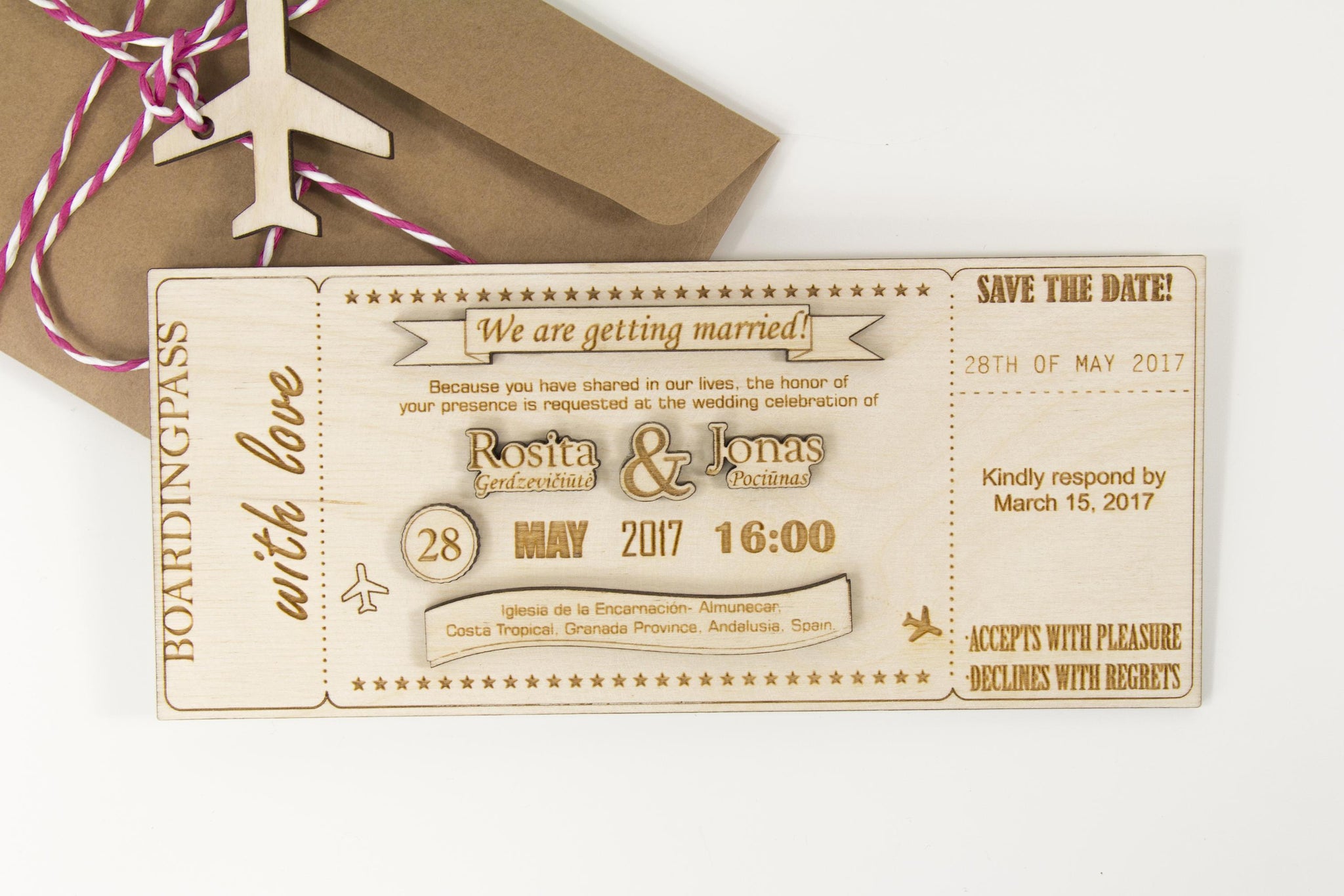 engraved wedding invitations
