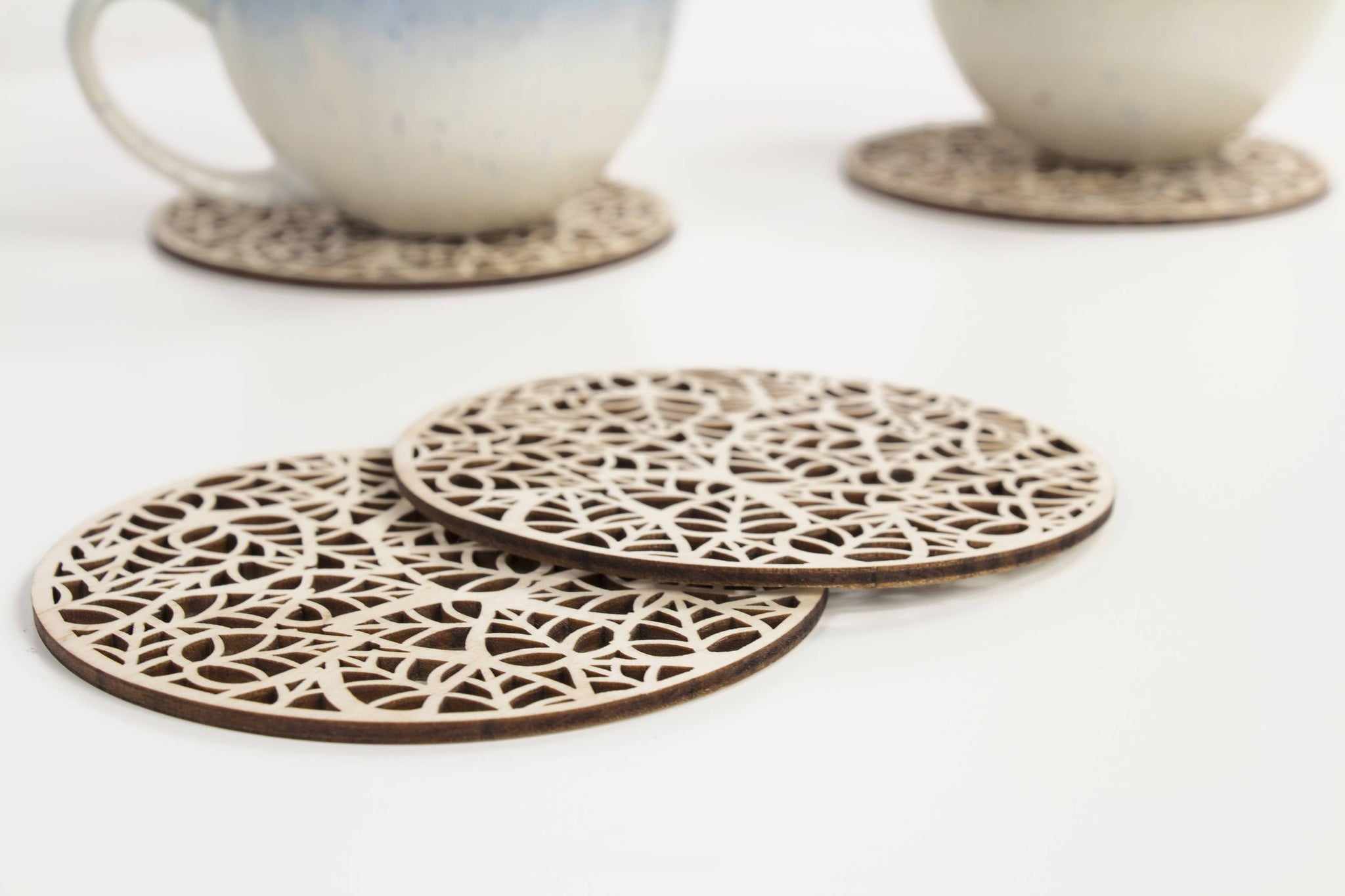 stoneware drink coasters