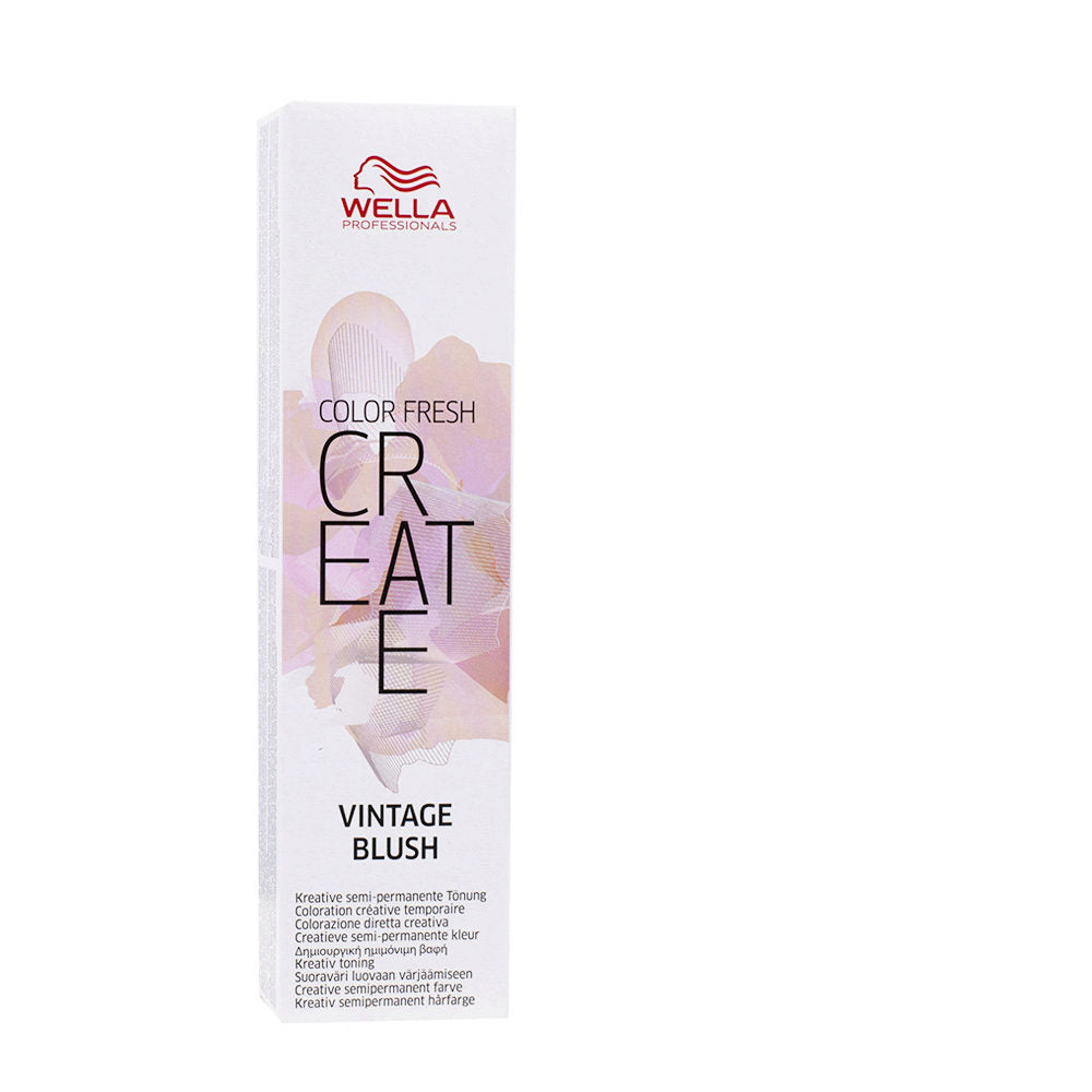 Wella color fresh ph 6.5 coloracion semi permanente, Vintage Blush 60m ...