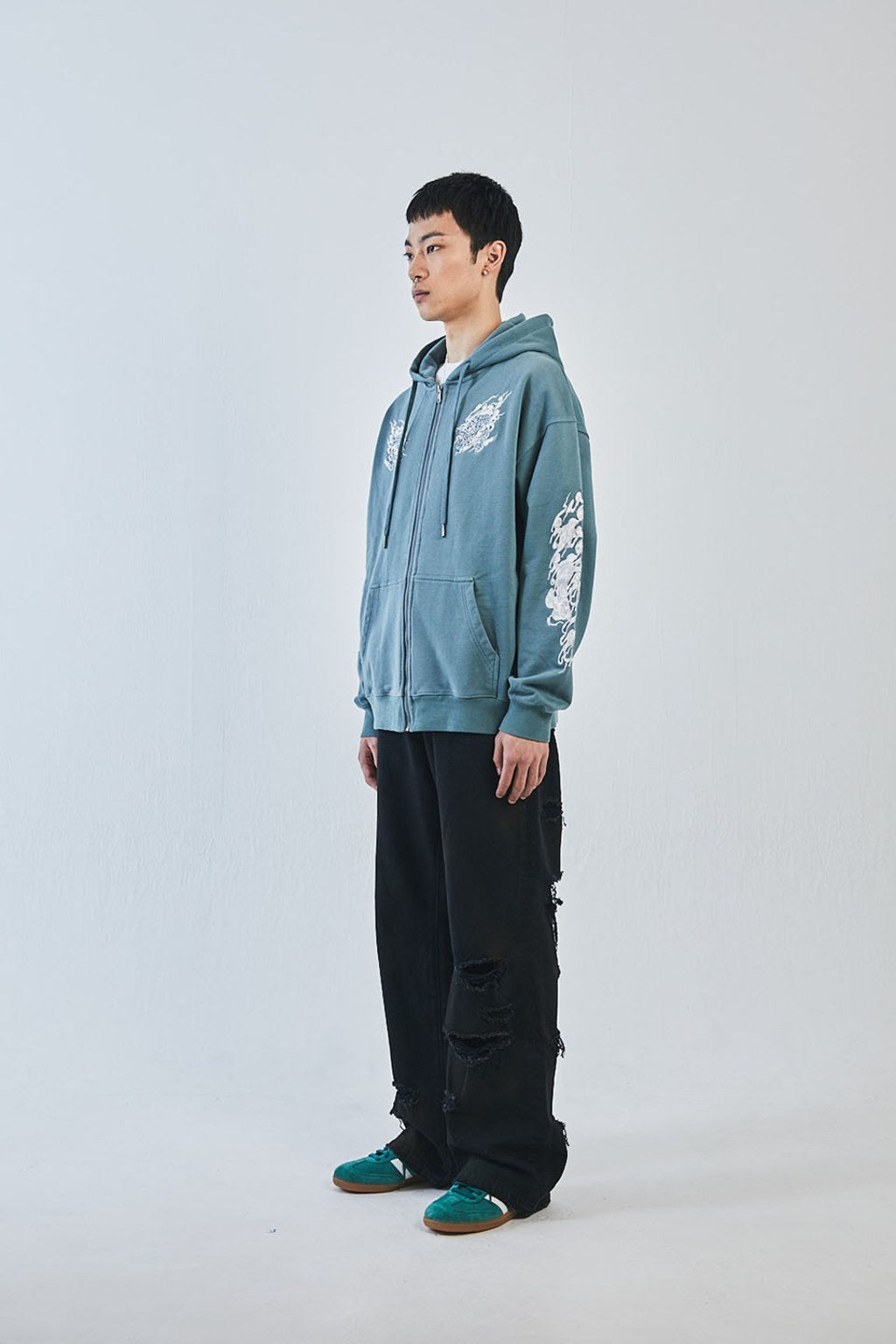 NTWRK - Wagmi Karasu Zip Hoodie