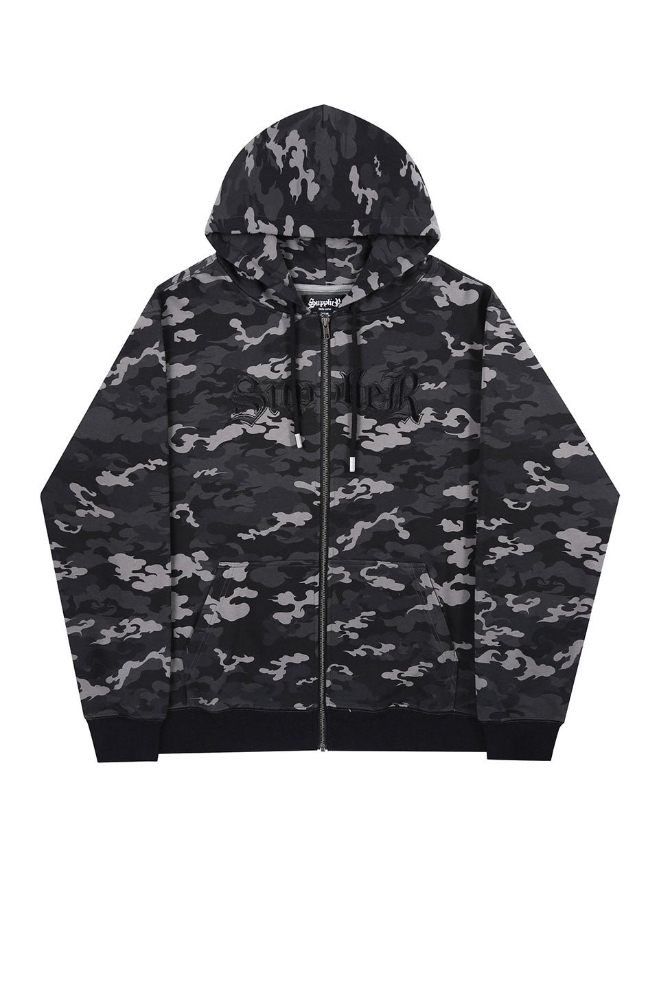 SUPPLIER サプライヤー Camo Zip Hoodie パーカー-