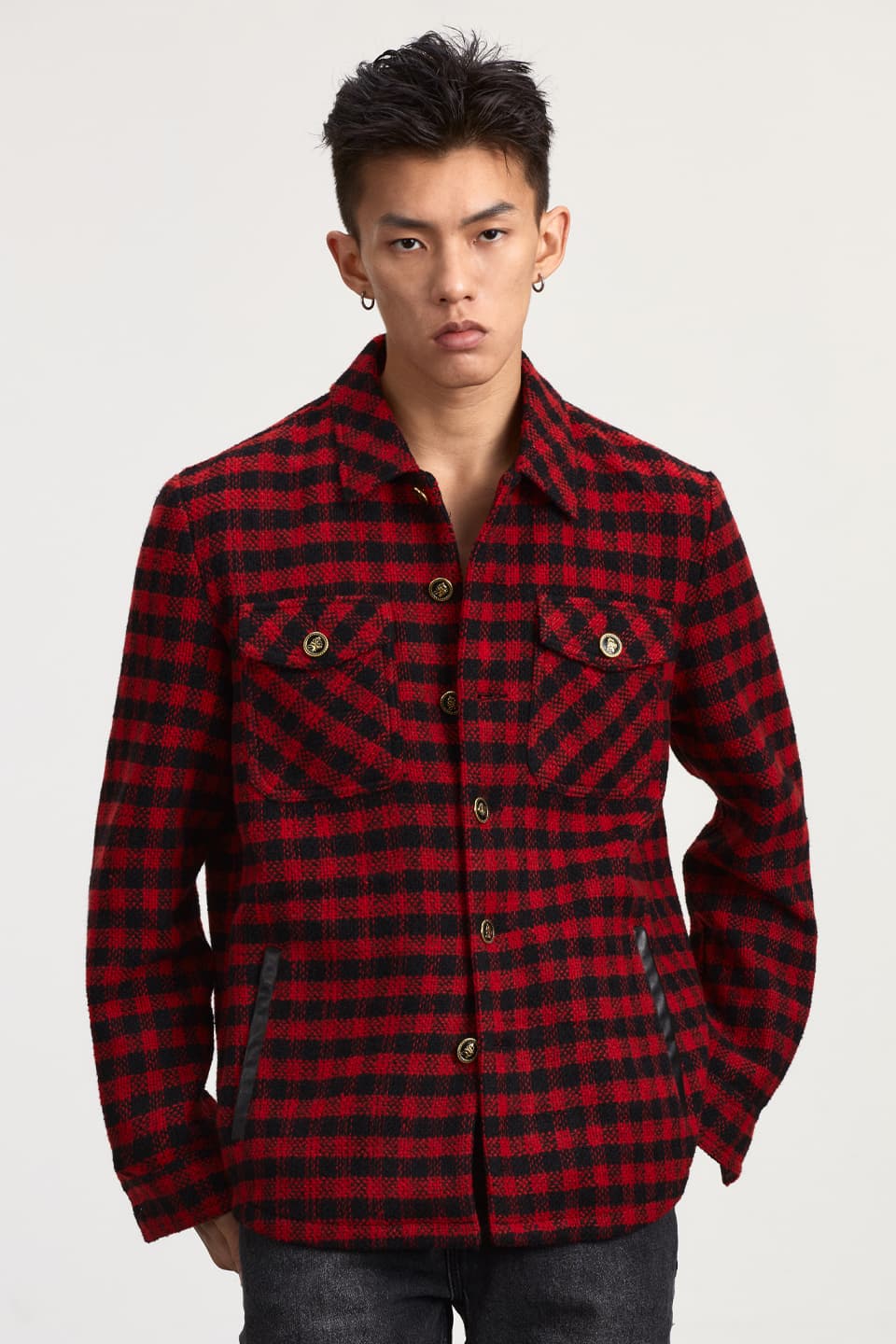 NTWRK - Checkered Cpo Jacket