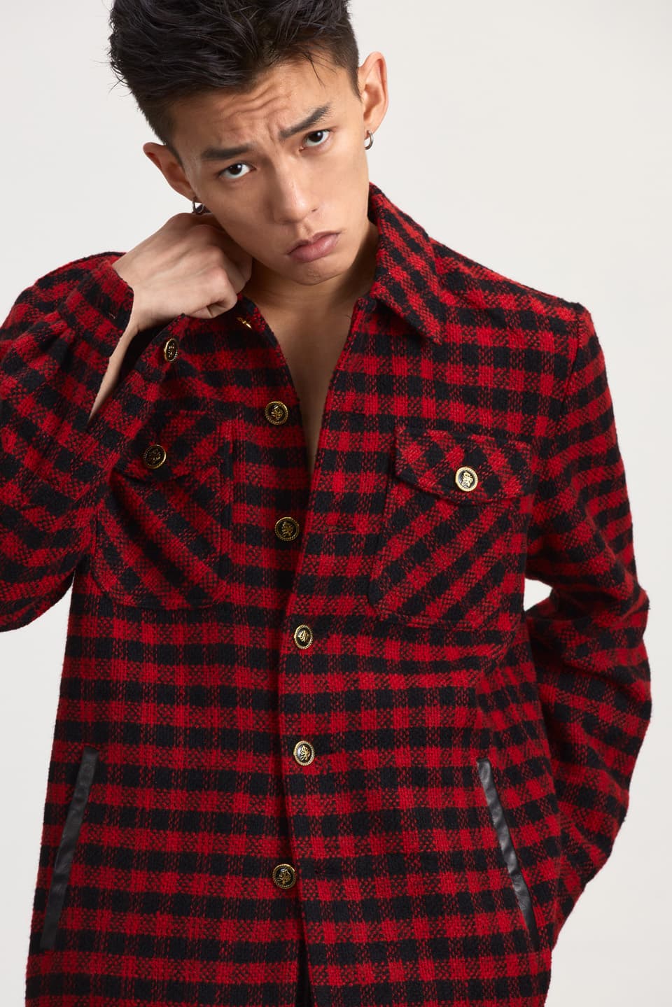 Checkered Cpo Jacket