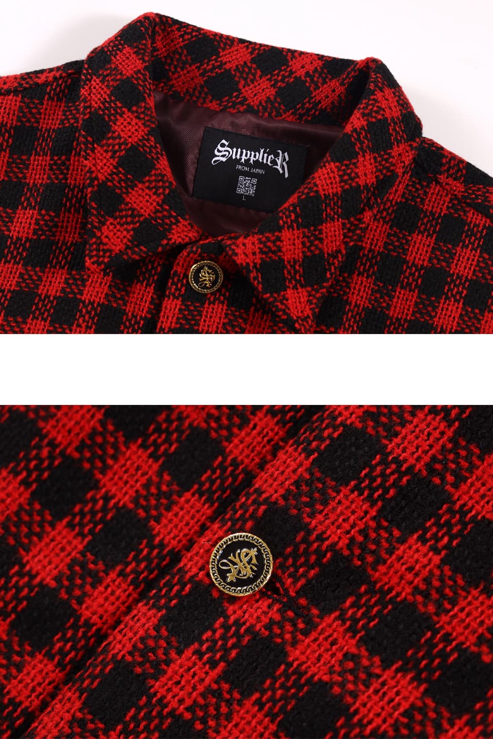 NTWRK - Checkered Cpo Jacket