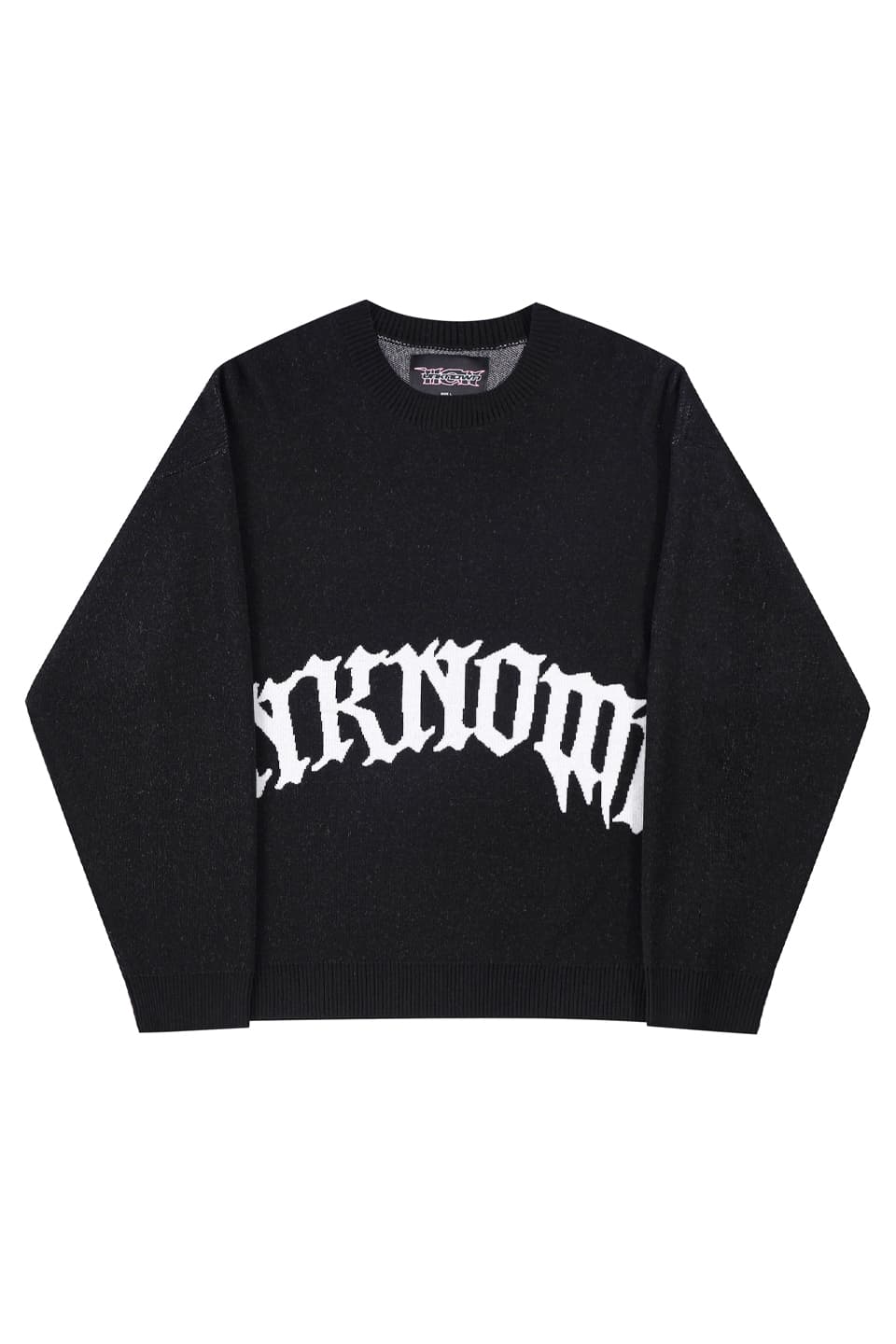 NTWRK - UNKNOWN X HCW Black Skeleton Knitwear