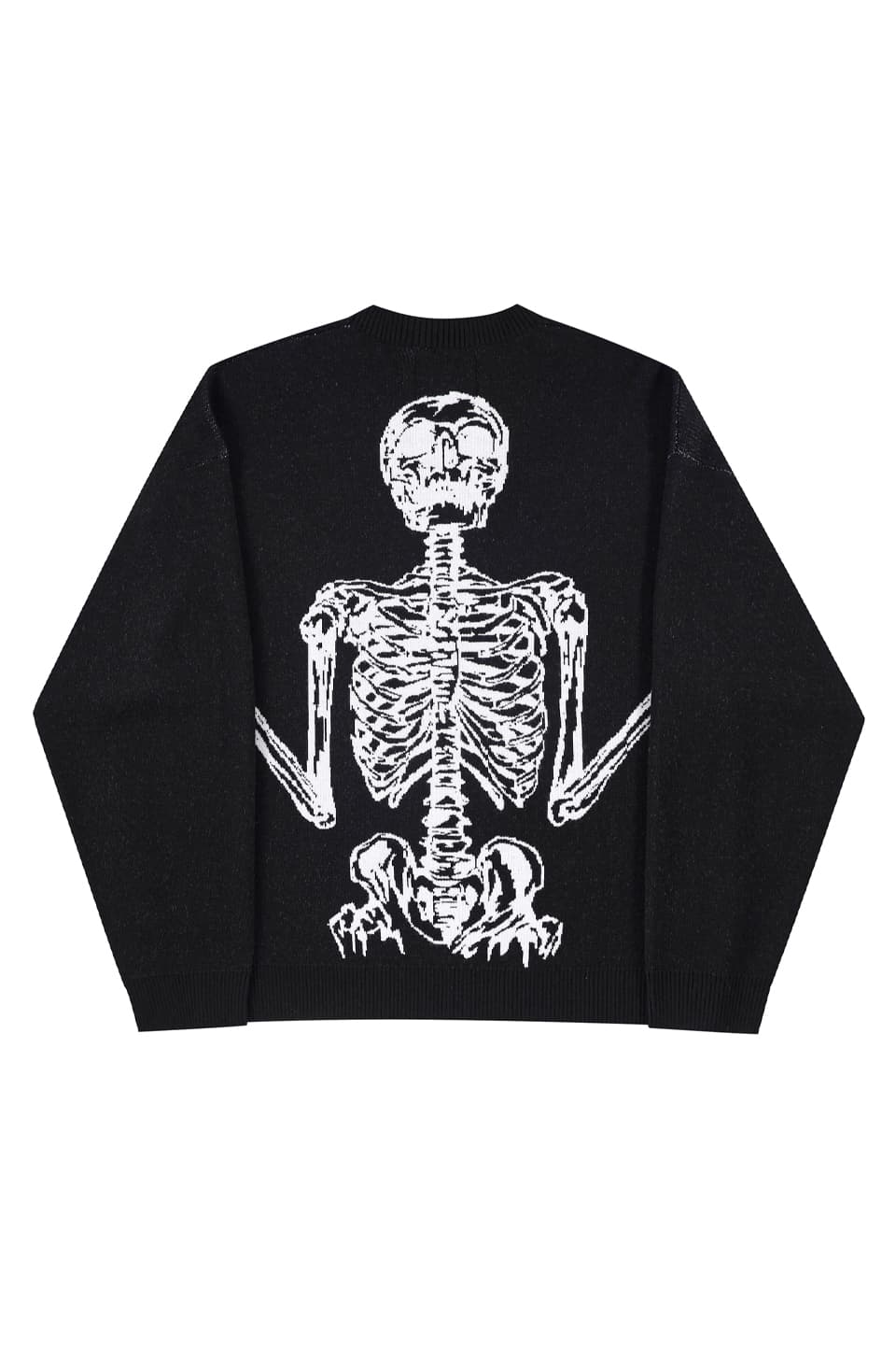 NTWRK - UNKNOWN X HCW Black Skeleton Knitwear