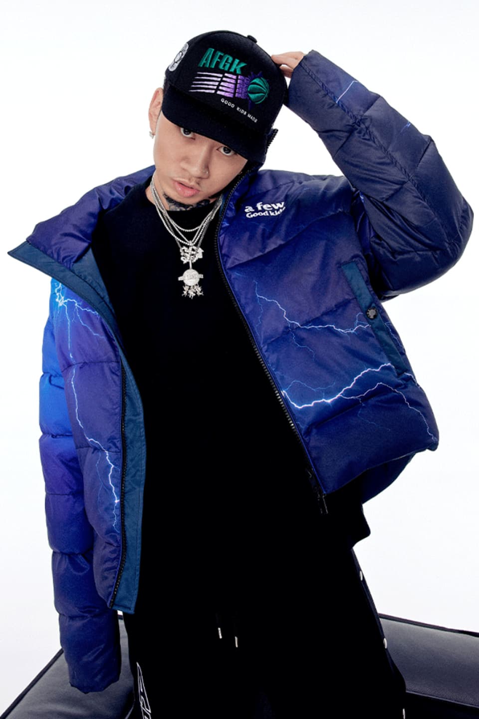 NTWRK - Lighting Puffer Jacket