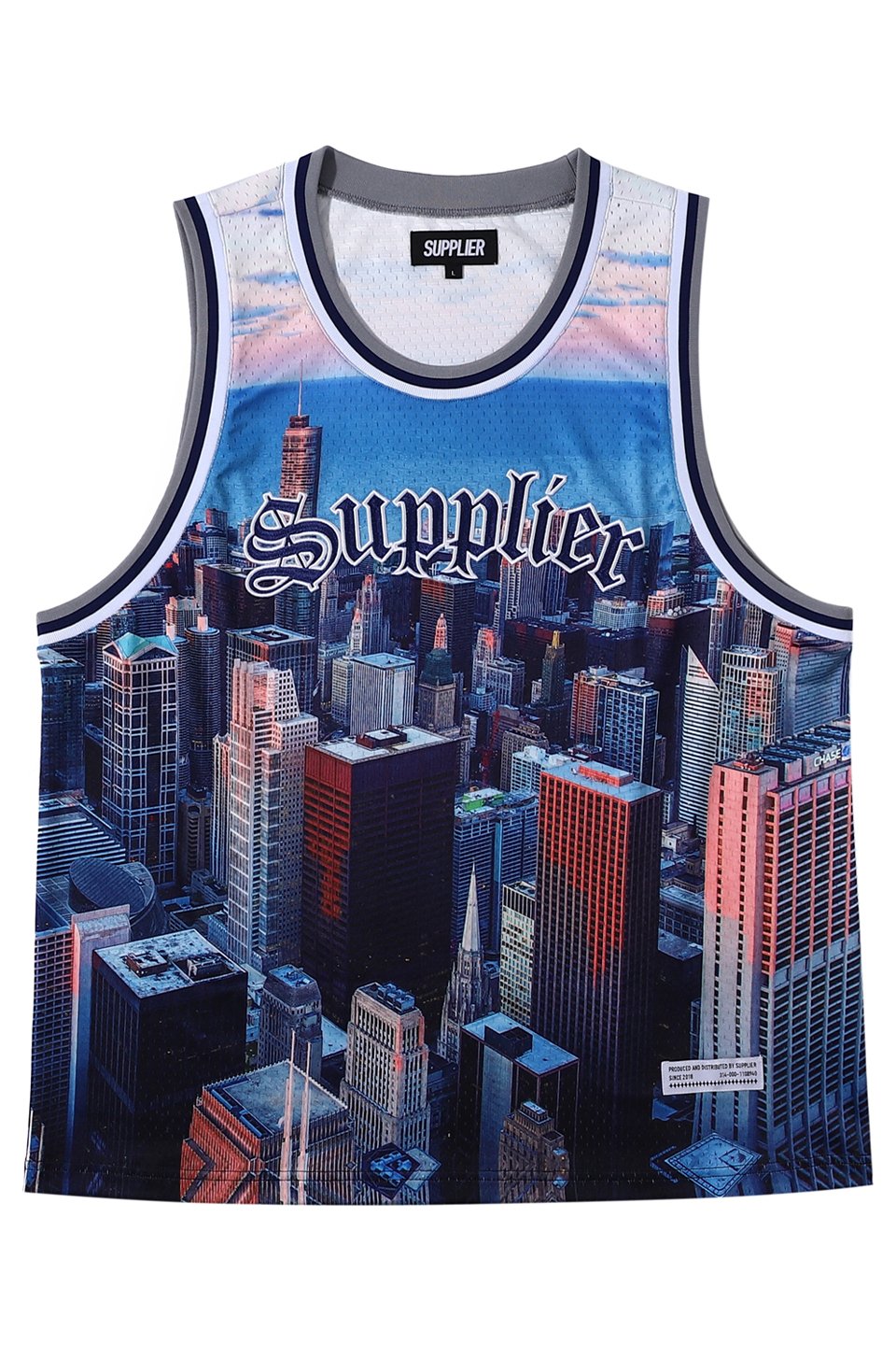 Supreme Mitchell & Ness Basketball Jersey Skyline (SS21)