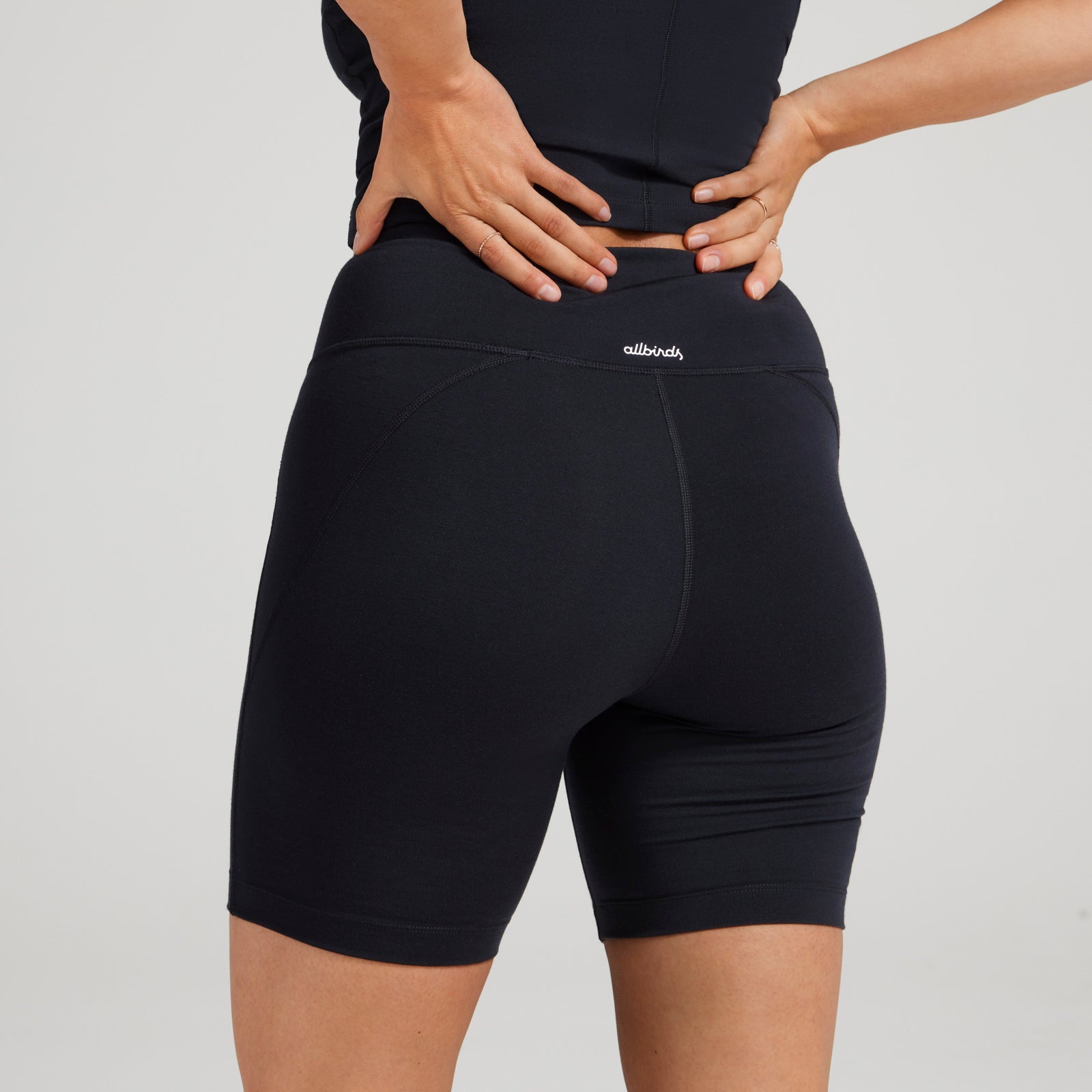 Women's Natural Bike Short - Natural Black