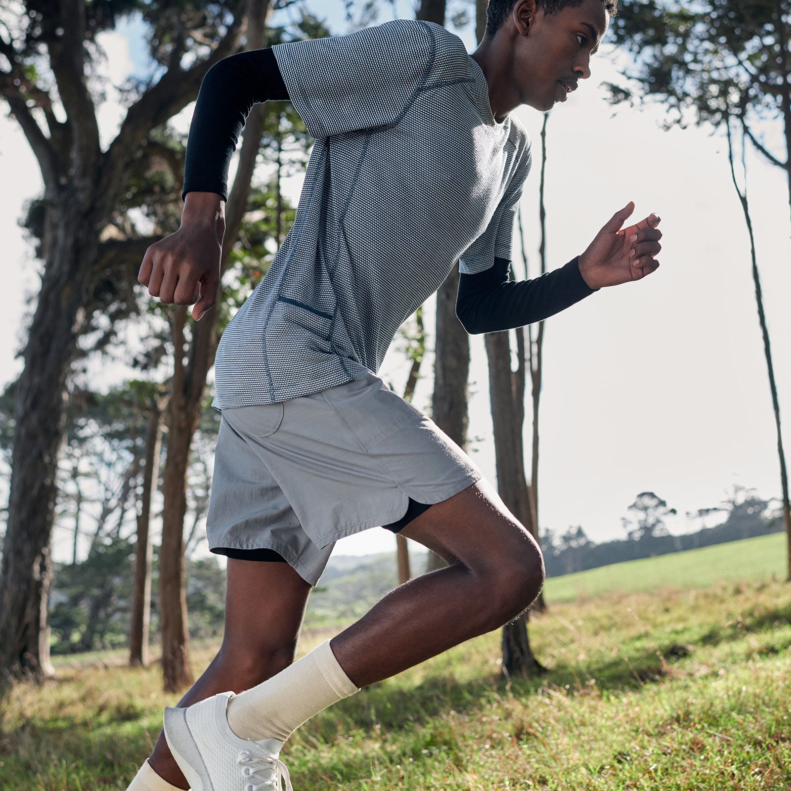 Men's Natural Run Short - True Navy