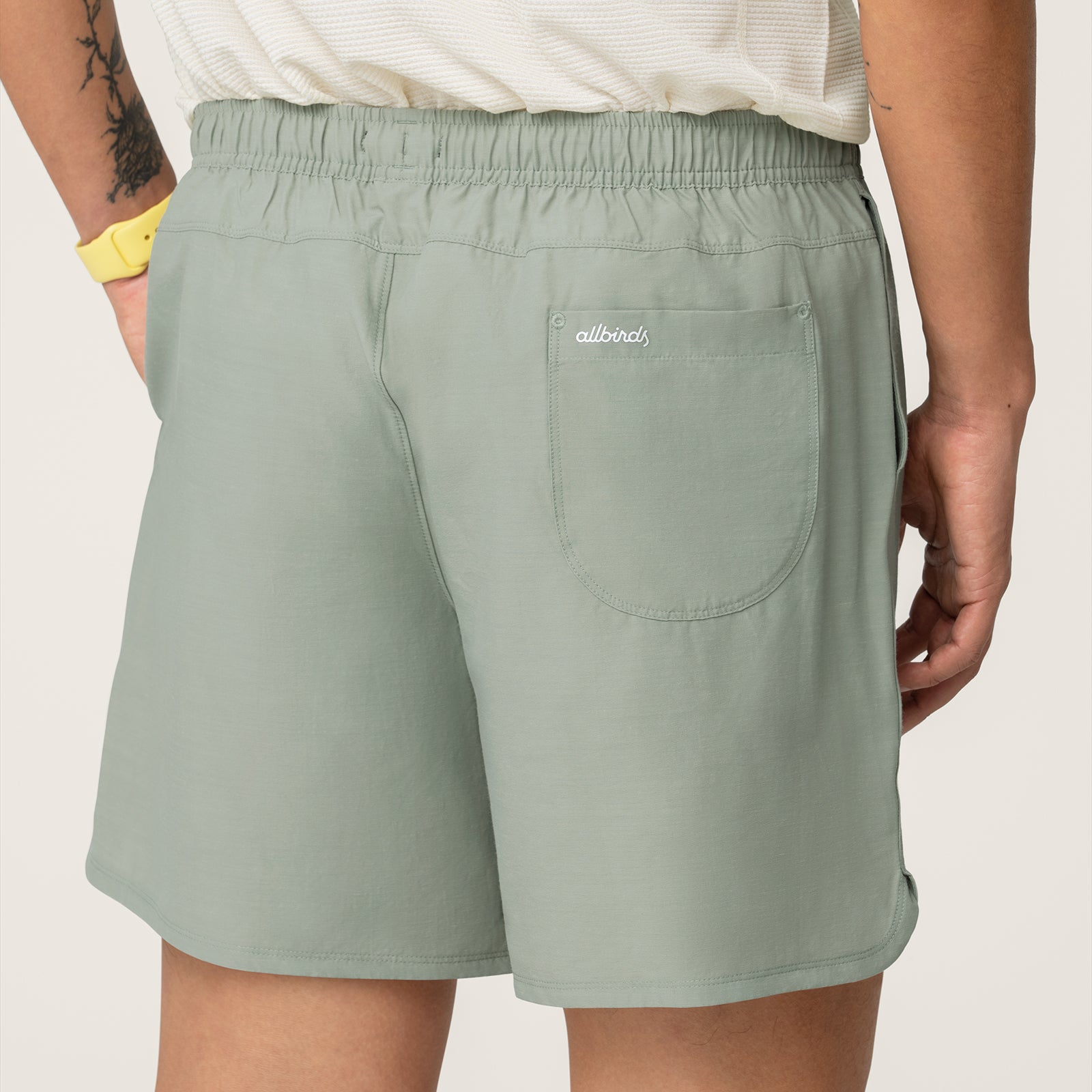 Men's Natural Run Short - Hazy Pine