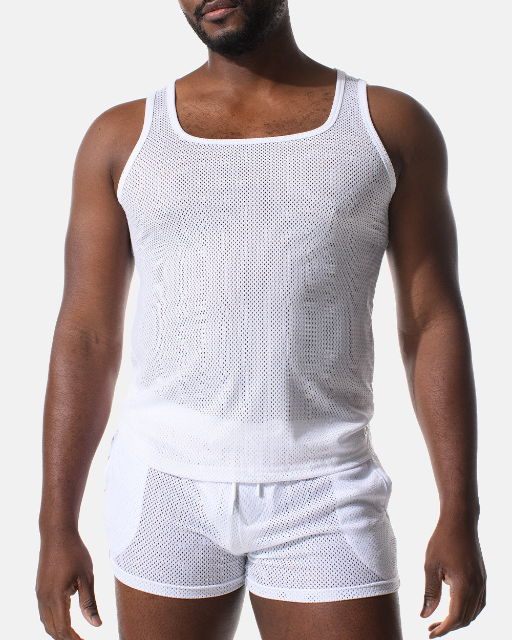 Sleek Mesh Panel Tank