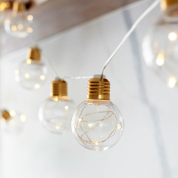 battery powered hanging edison light