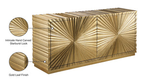 Golda Gold Leaf Sideboard/Buffet - Furniture Depot