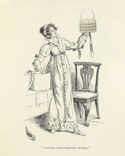 Illustration from Pride and Prejudice by Jane Austen