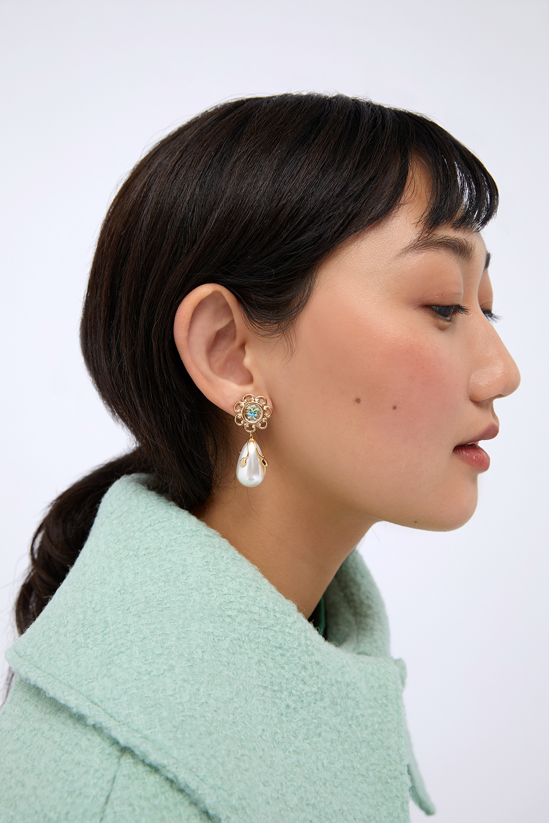 新品、未使用 クリスマスプレゼント Shrimps” Hazel Earrings