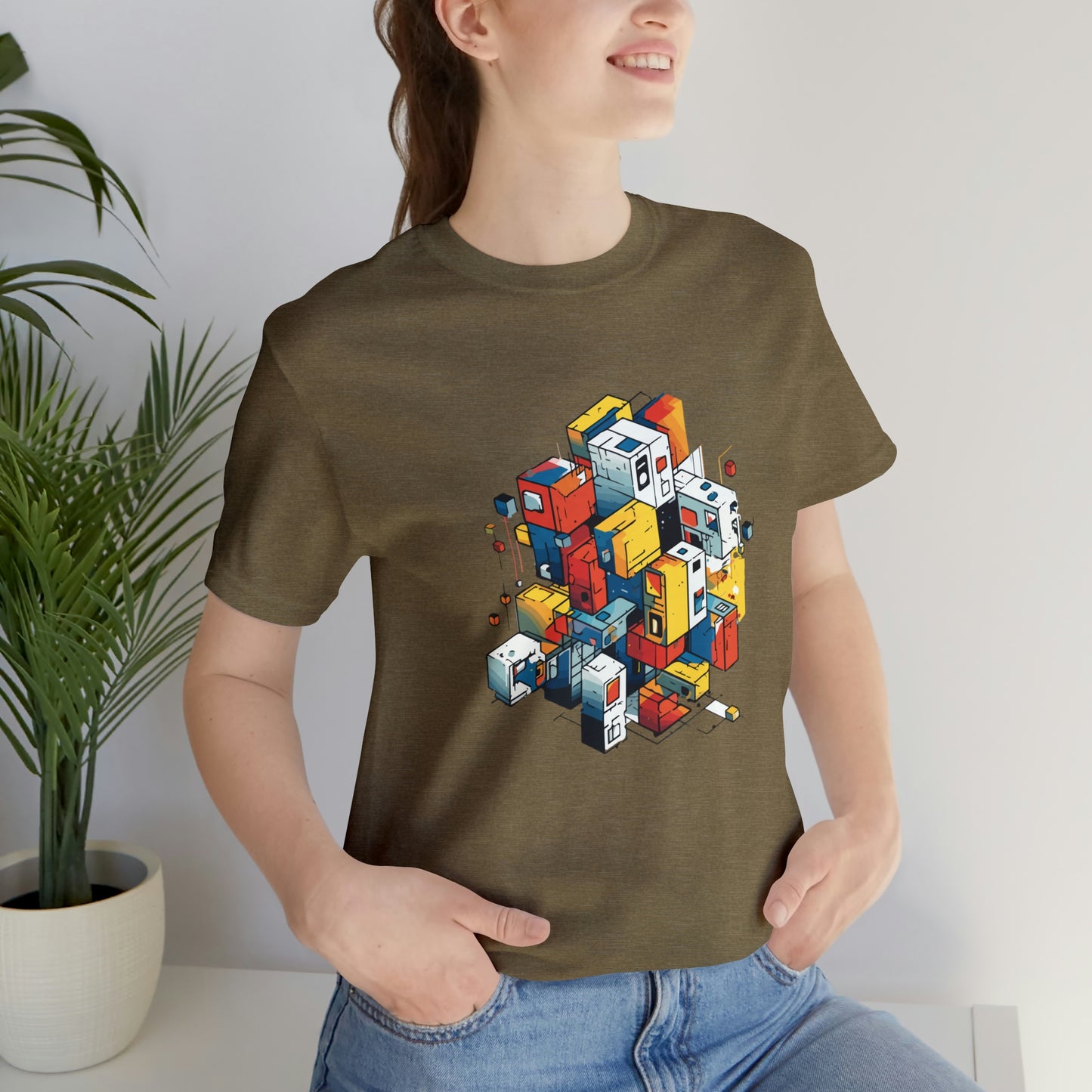 Abstract Box Color Palette Unisex T-shirt - T-Shirt     