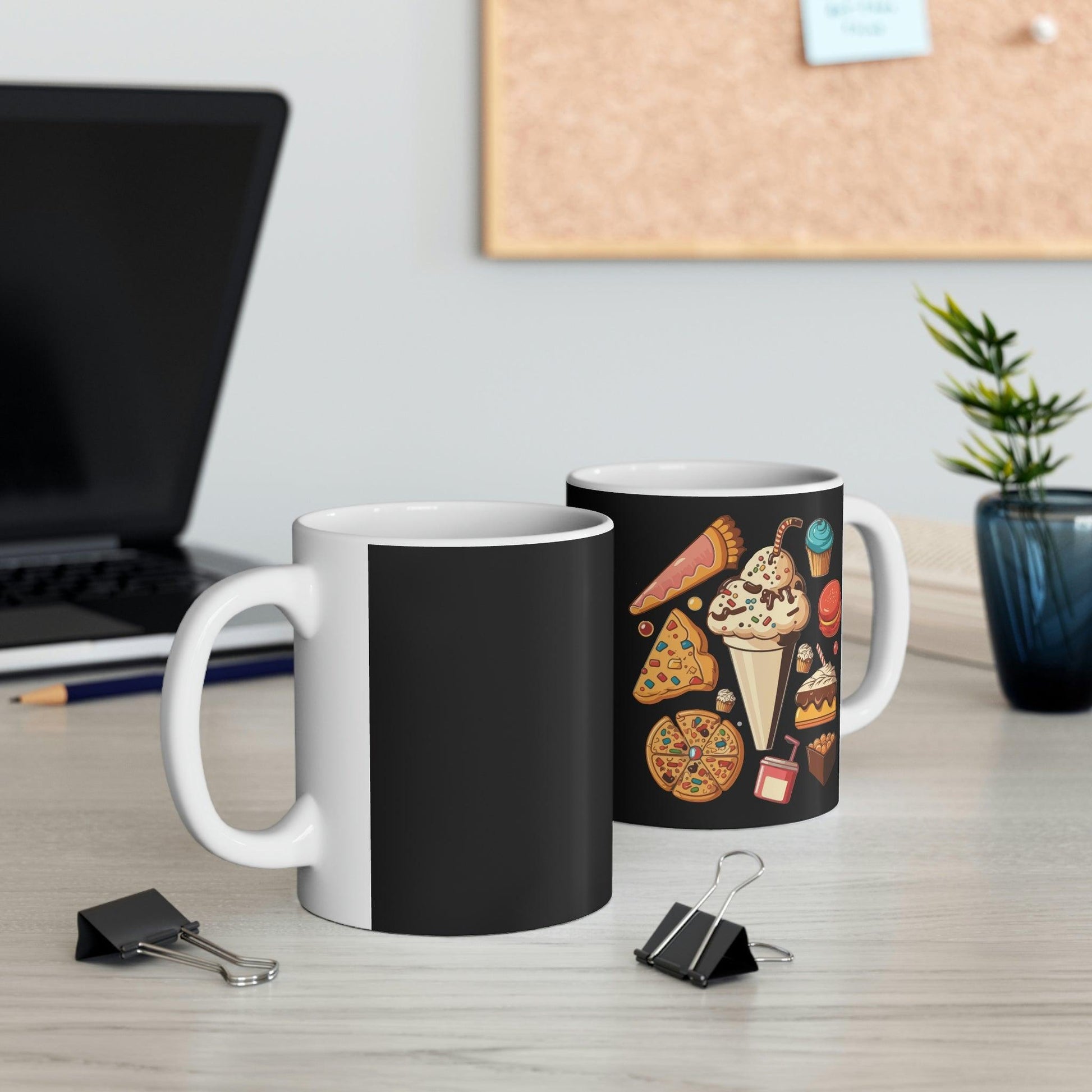 Orange Dessert Ceramic Mug - Mug     