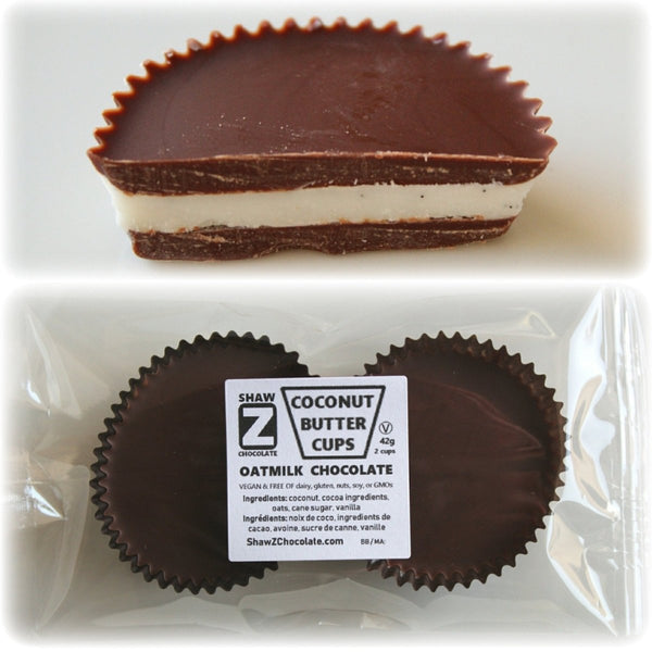 GotoPopupYYC - ShawZ Chocolate - Oatmilk Cups - Oatmilk Chocolate Coconut Butter Cups -ShwazOCC-1