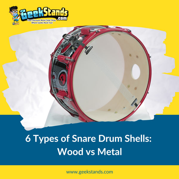 share on Facebook snare drum shells wood vs metal