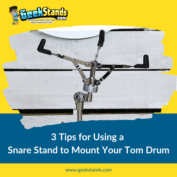 share on Facebook 3 tips for using snare stand