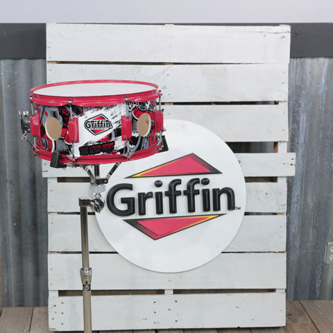 GRIFFIN Snare Drum Birch Wood Shell 14 X 6.5 Inch