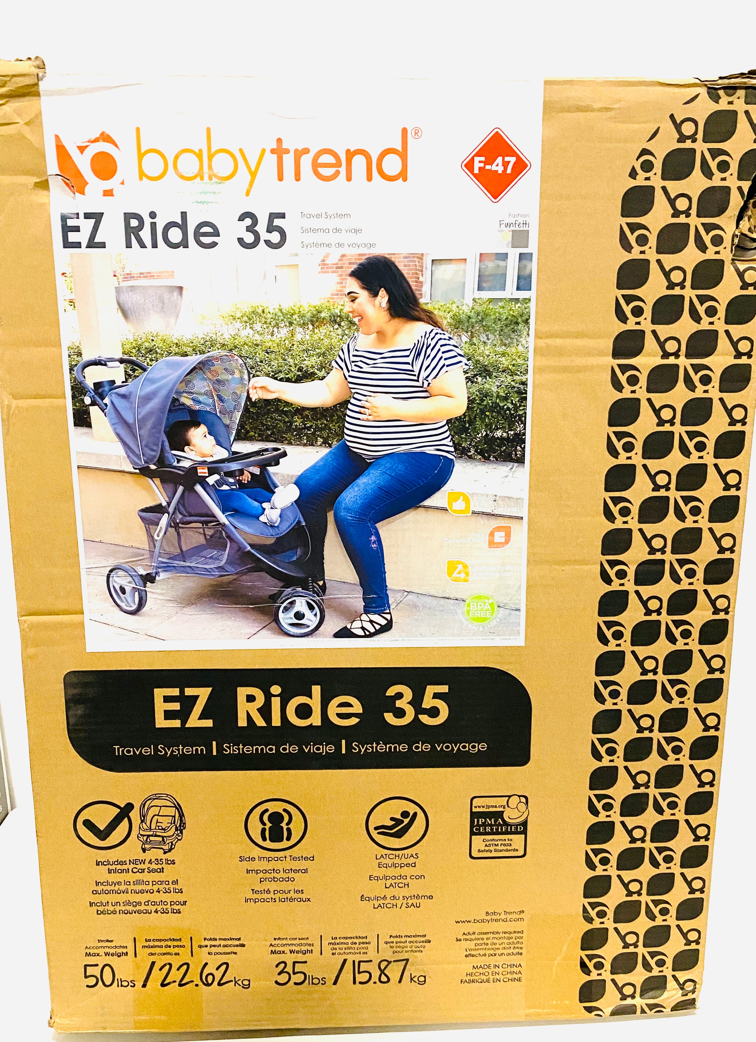 ez ride travel system