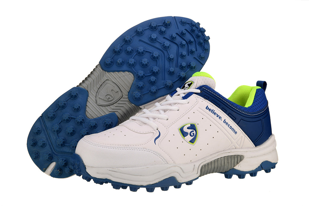 sg century cricket shoes white lime 11