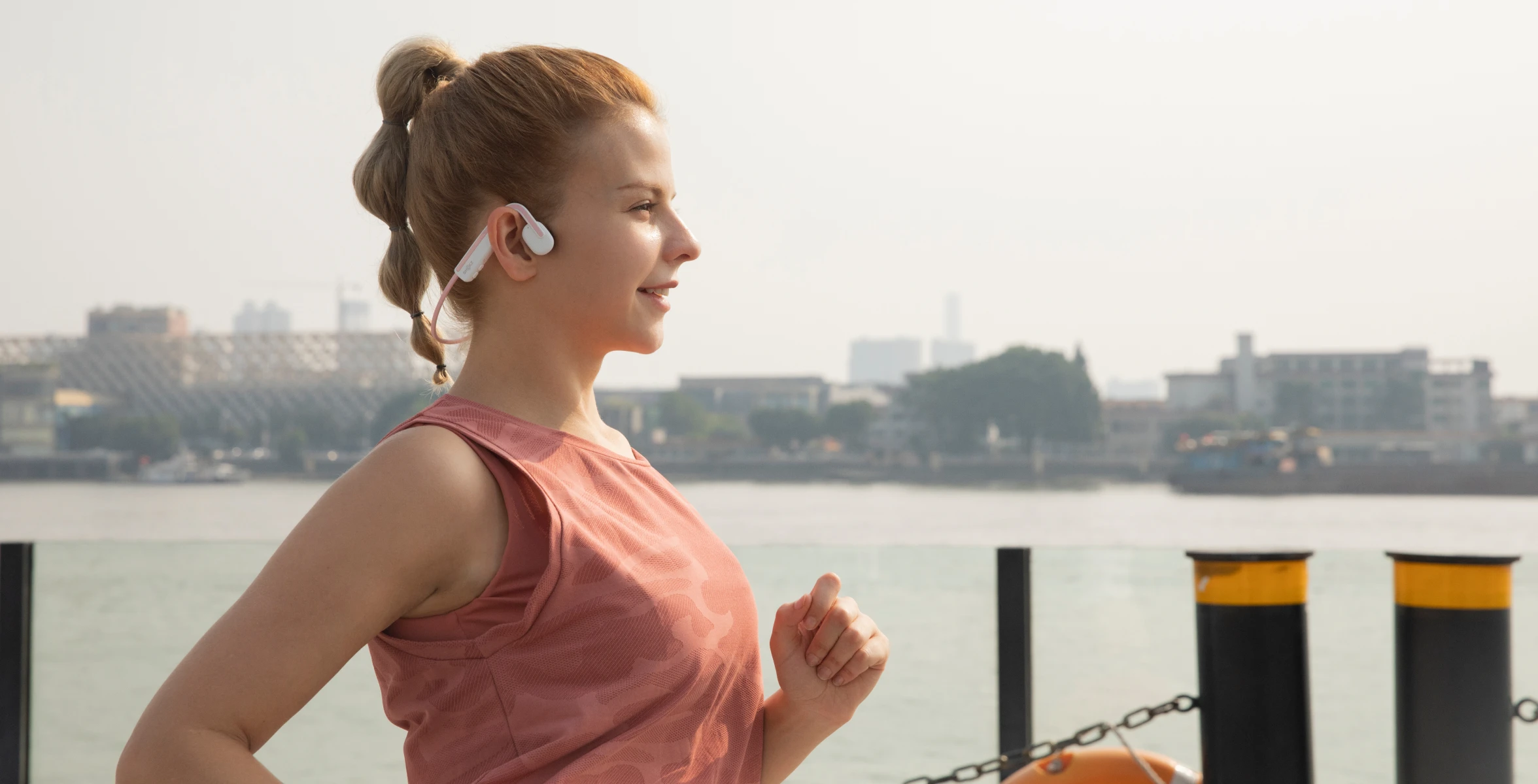 comfort and secure fit for jogging headphone