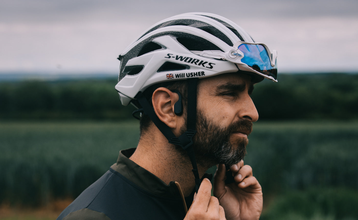 AfterShokz cycling headphones