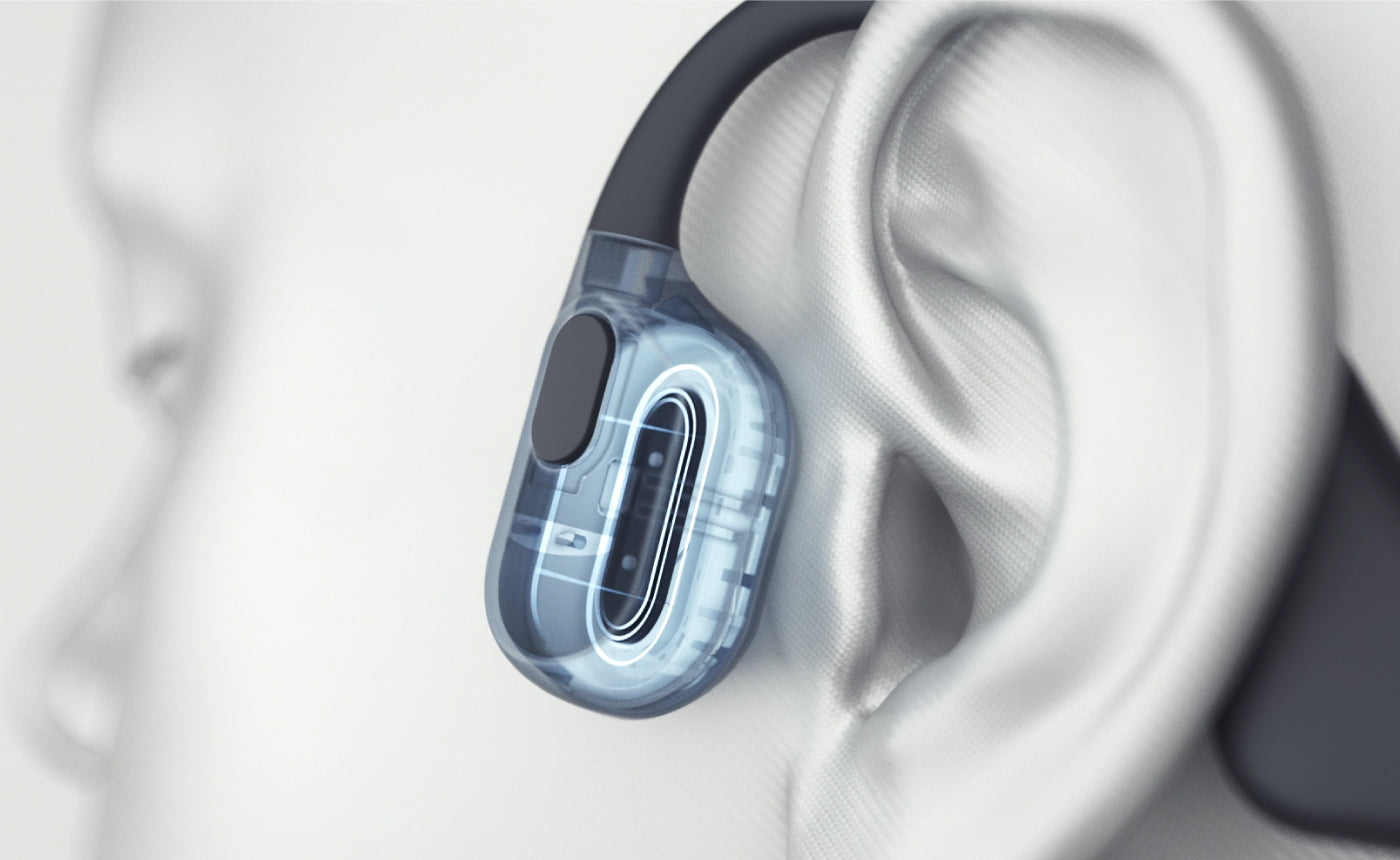 AfterShokz open-ear headphones