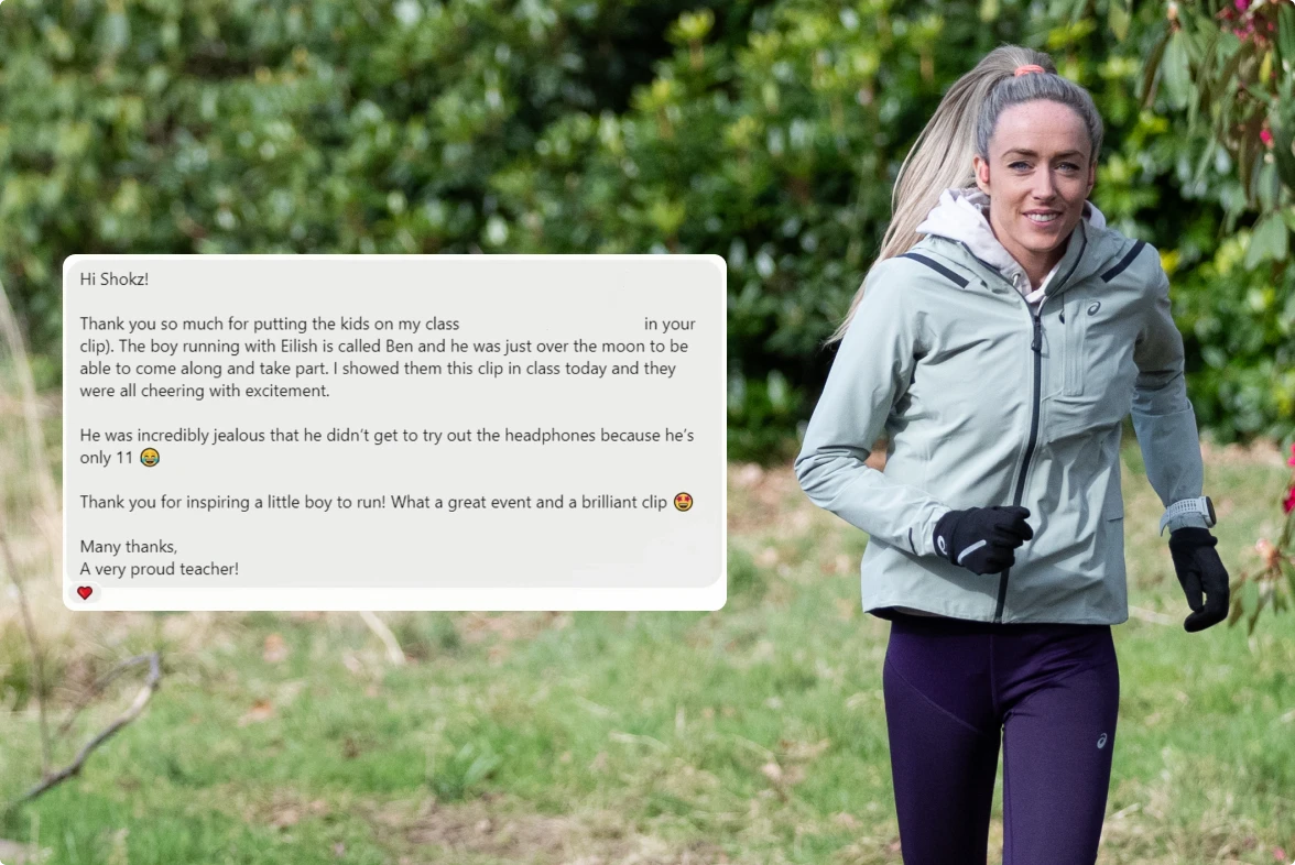 letter of appreciation to eilish mccolgan