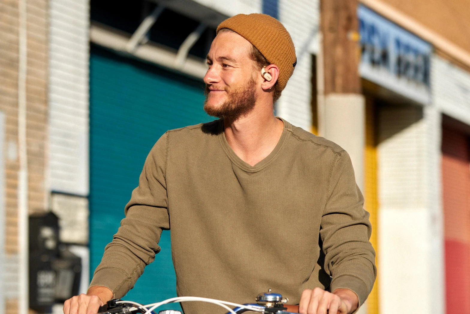 openfit open ear earbuds lightwight and stylish